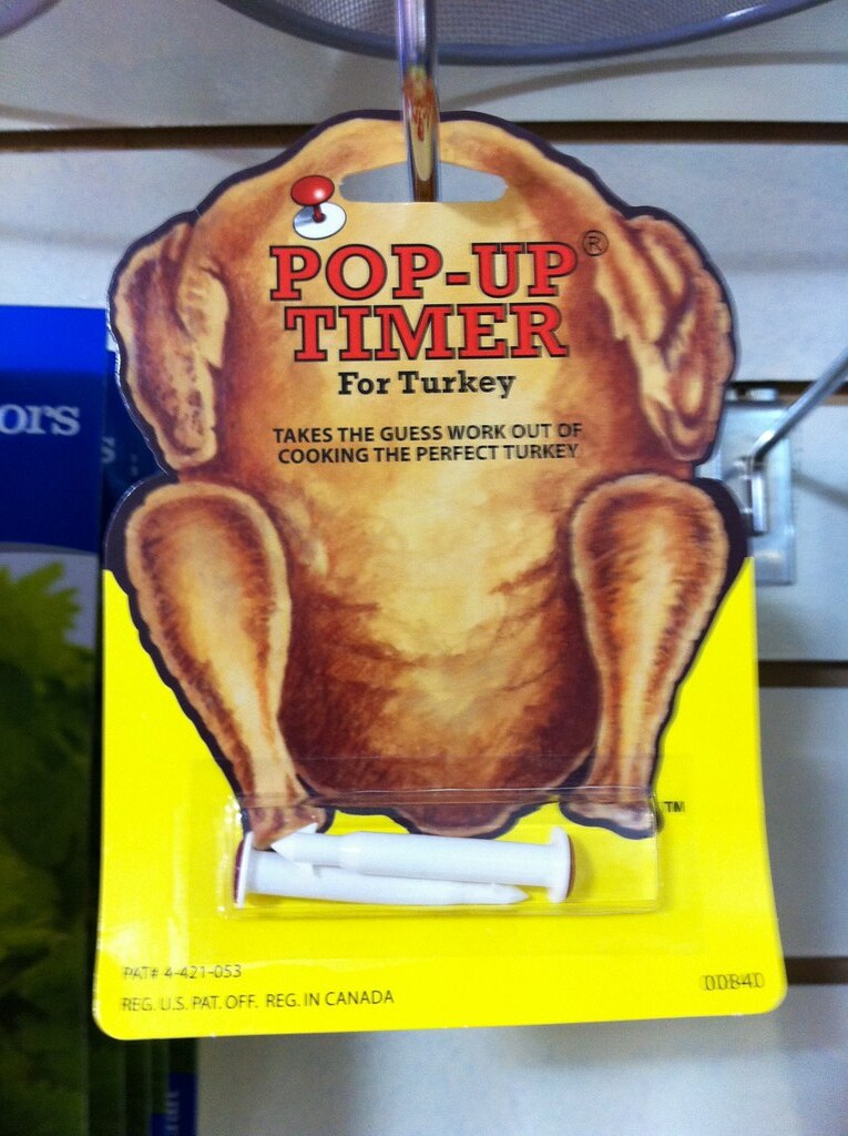 Pop-up Turkey Thermometer Timer, Blog post: wp.me/pl7el-jN …