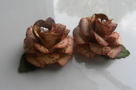 Handmade Paper Flowers | by morepaperthanshoes