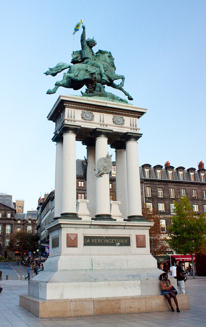 A Vercingetorix statue