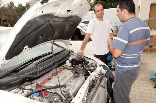 Backyard Special Intake System Installation to FD2 Civic Type-R | by Ergec