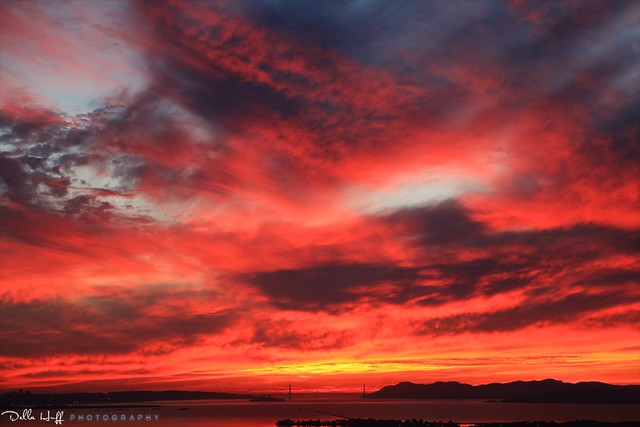 Sky on Fire: Epic November Sunset