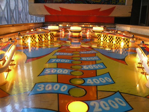 gottlieb out of sight pinball flipper | by snake&luigi