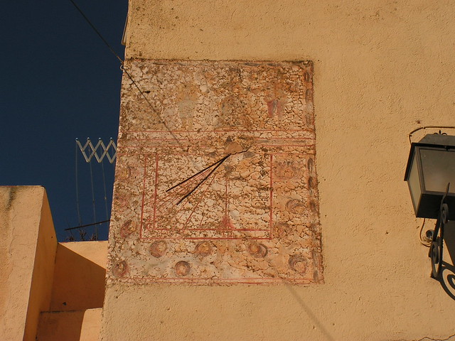 Rellotge de sol de la Casa Gran d'Aiguaviva, El Montmell, Baix Penedès