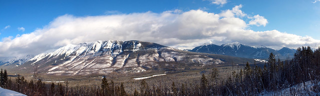 Kootenay National Park, B.C. - Winter Panorama