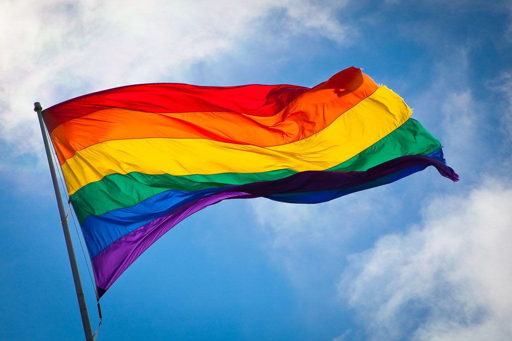 Rainbow | The rainbow flag waving in the wind at San Francis… | Flickr