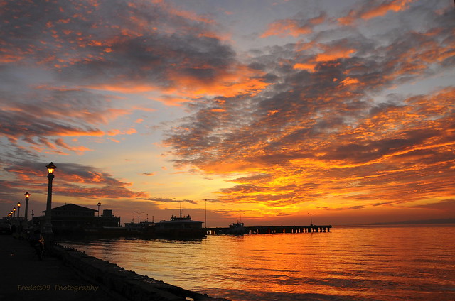 Sunrise in Dumaguete City