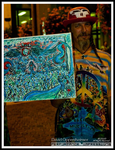 The Black Crowes Concert Painting by John