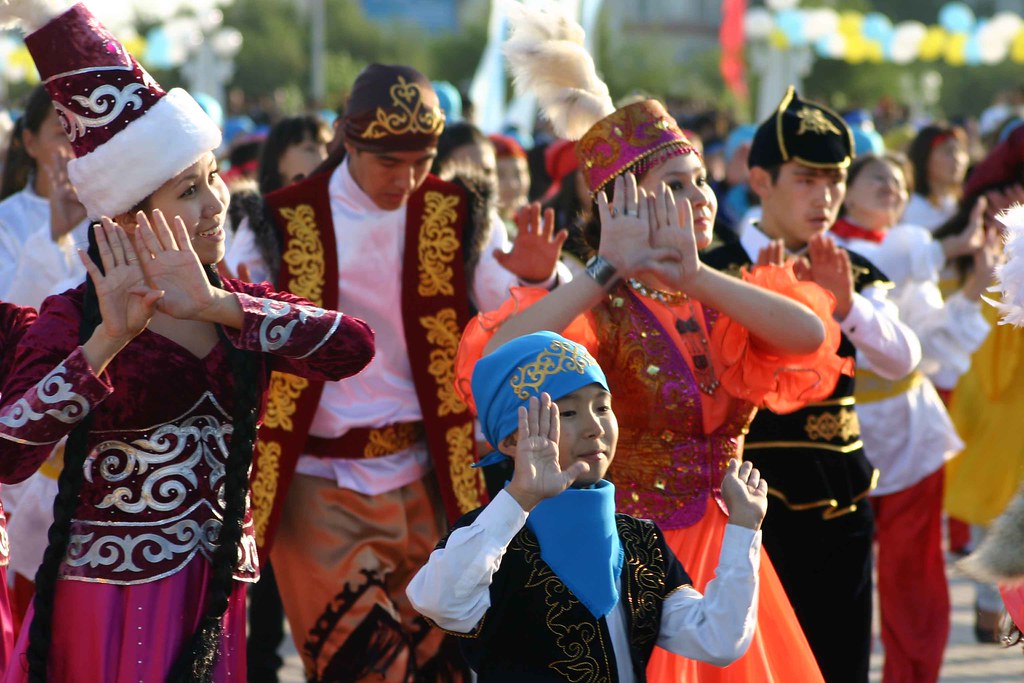 Казахский национальный танец