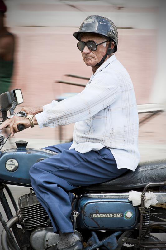 Cuban biker