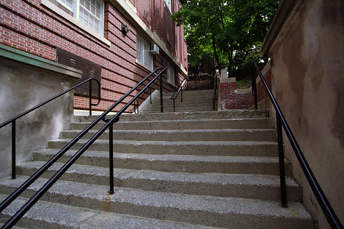 Stairs Beside the '87 Gym 0015