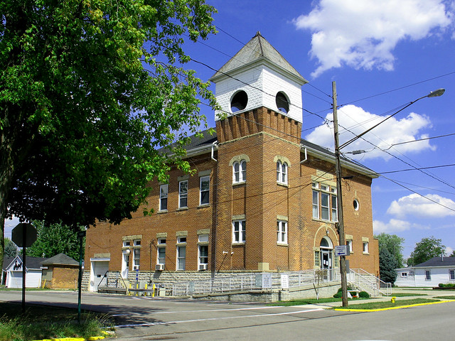 City Hall - 1910, Rising Sun, Ohio