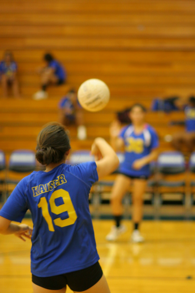 Kaiser Cougars Volleyball 2010 Oia Girls Volleyball Red Ea Flickr