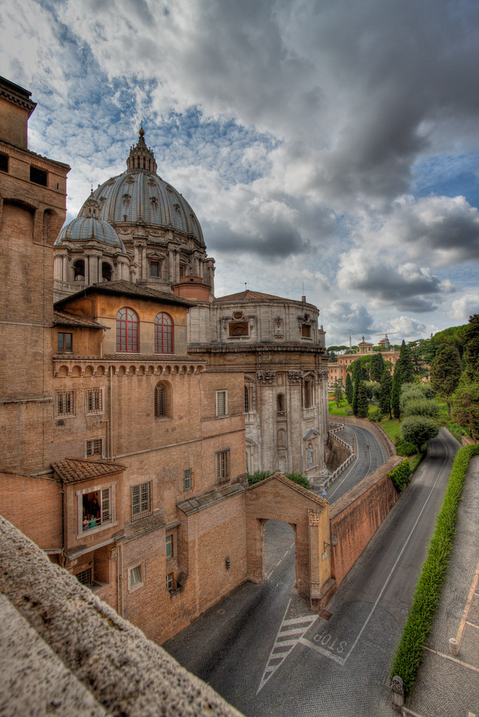 San Pietro | San Pietro in Vaticano as seen from the Vatican… | Flickr