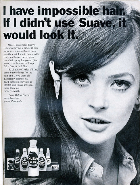 Suave hair products 1967