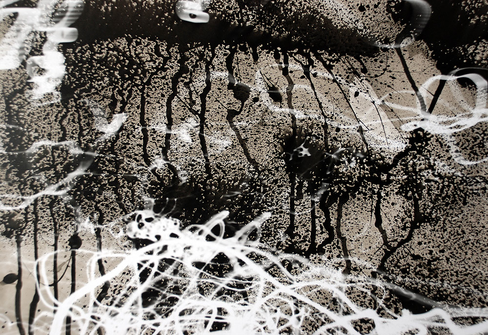 Painting with developer | This is a experimental piece that … | Flickr
