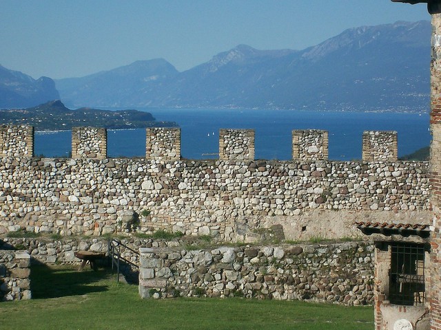 Il Lago di Garda dalla Rocca di Lonato (Brescia)