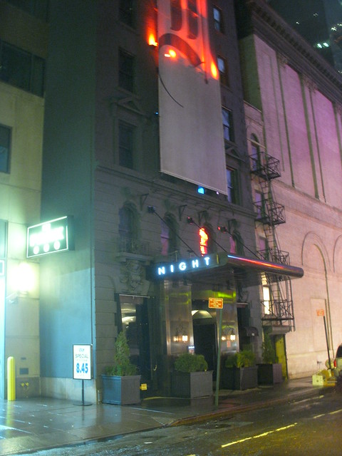 Night Hotel entrance