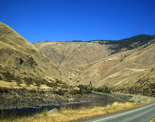 Route 95, Northern Idaho 6 by Tom Dube, Tour bus drive from Boise to Moscow, ID, October 14, 2010.idaho