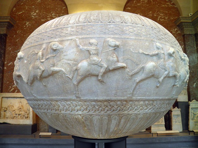 Funerary vase (Dinos) from Pergamon, Louvre Museum