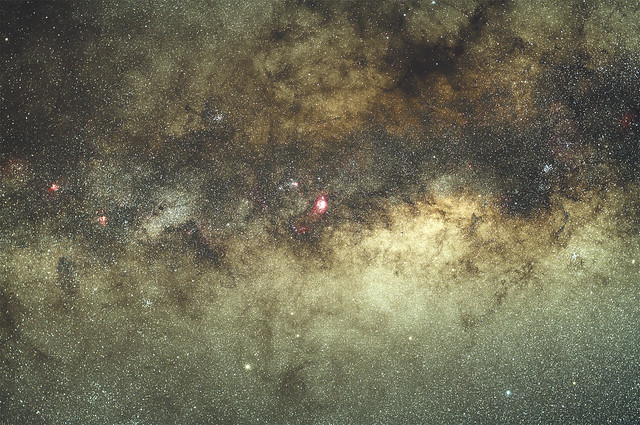 Sagitario y Centro de la Via Láctea