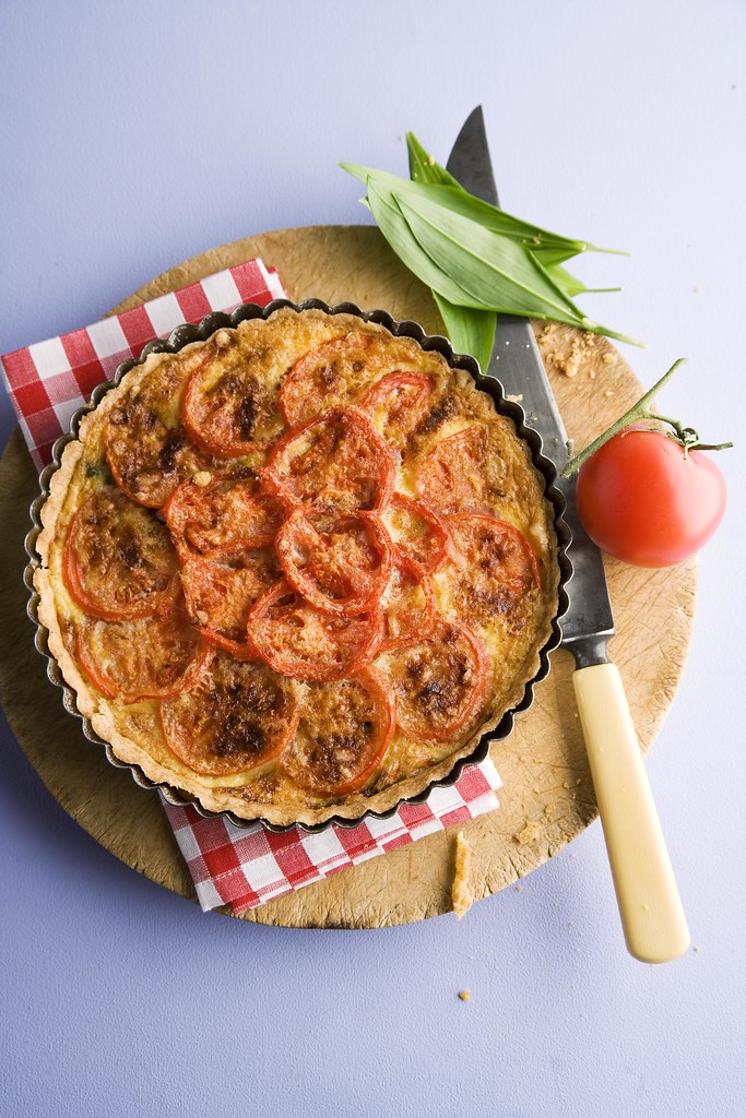 30/25 Bärlauch-Tomaten-Quiche - laktosefrei | für 6–8 Person… | Flickr