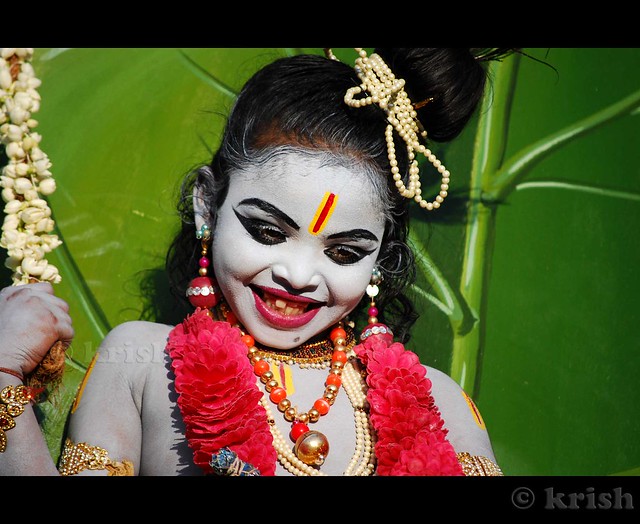 Smiling Krishna