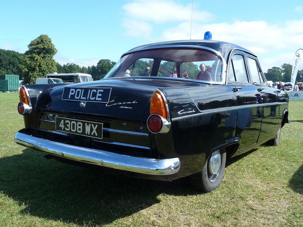 4308 WX - 1960 Ford Consul Police Car | homer----simpson | Flickr