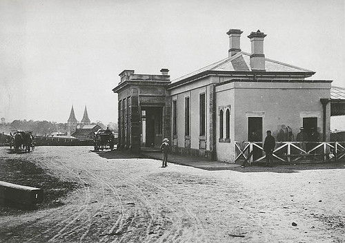 Railway Station - Parramatta, c.1882