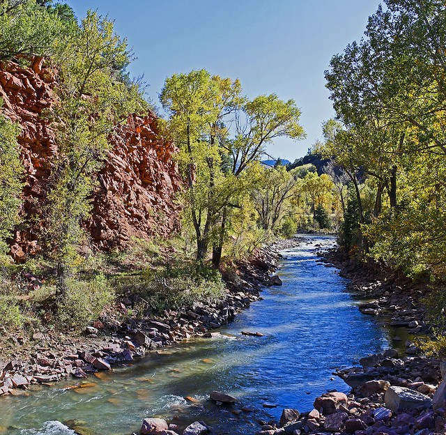 White River, near Mt Sopris, Colorado