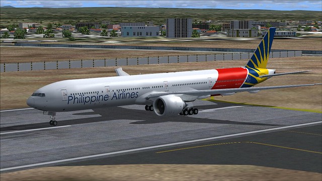 Philippine Airlines RP-C7777 Mock Up (RPLL-Runway 6)