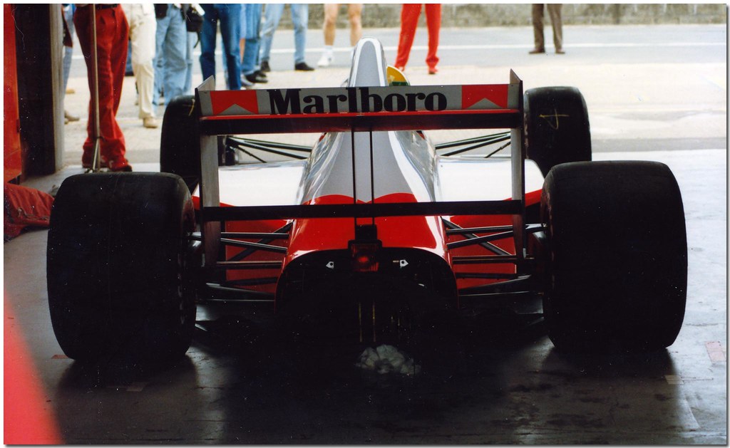 Ayrton Senna Mclaren Honda MPB F1. British GP Test    Flickr