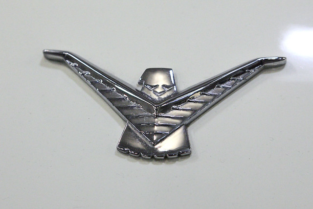 Ford Thunderbird badge detail, c1963