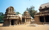 Mamallapuram, Panca Pandava Rathas, foto: Mirka Baštová