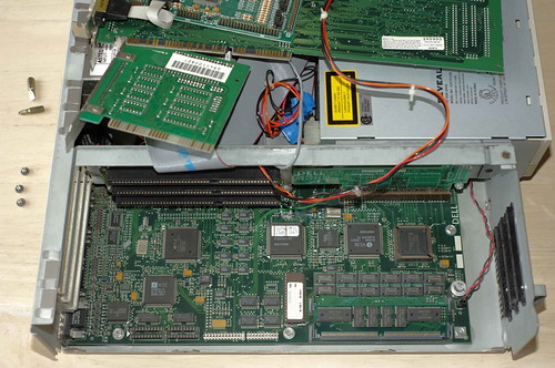 386 Motherboard showing maths co-processor | by Photo.Ski