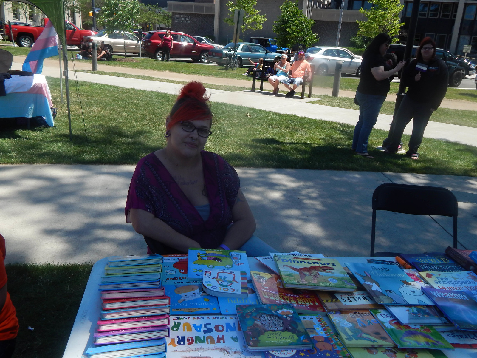 Lily's Land of Literacy ()UBAM) at Pride Fest