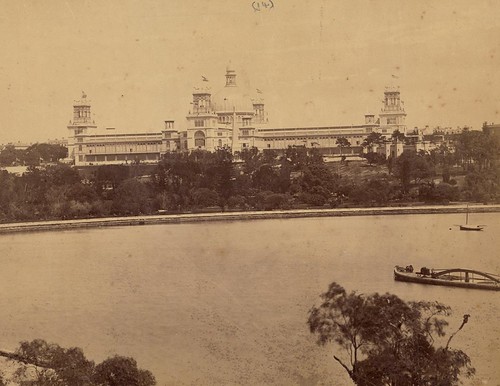 The International Exhibition, Sydney, from Lady Macquarie's Chair, 1879-1880 / photographed by C. Bayliss, 419 George Street [Sydney] | by State Library of NSW
