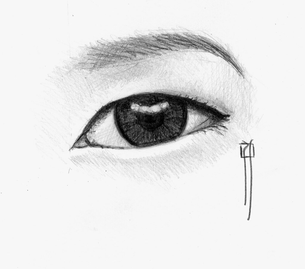 asian eye | first try to draw an asian eye. | Rafael Navarro | Flickr