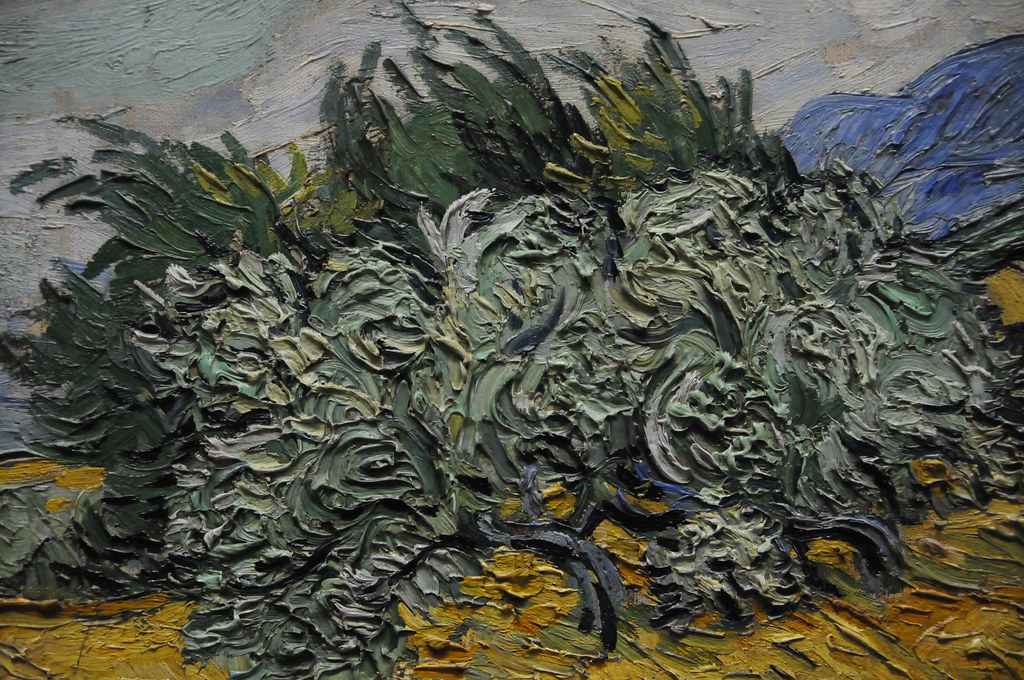 Wheat Field With Cypresses Vincent Van Gogh 18 Flickr