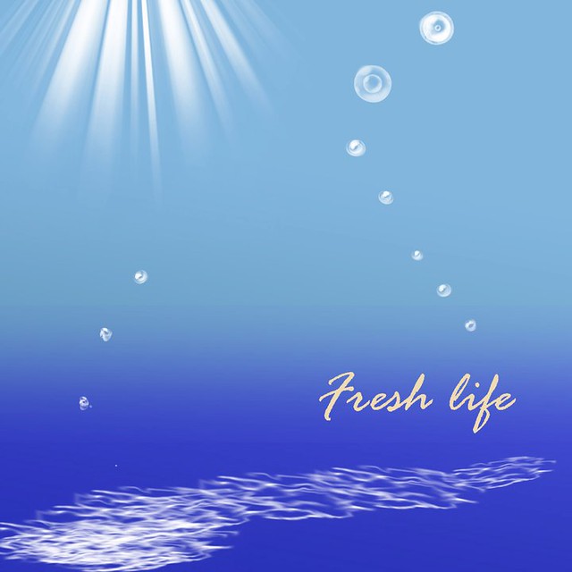 Fresh life | Another try for the new brush...kind of like in… | Flickr