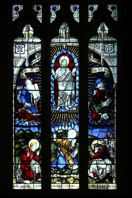 Sun, 11/07/2010 - 16:02 - Burlison & Grylls. stained glass. St Etheldreda and St Wilfrid Guilsborough Northamptonshire.