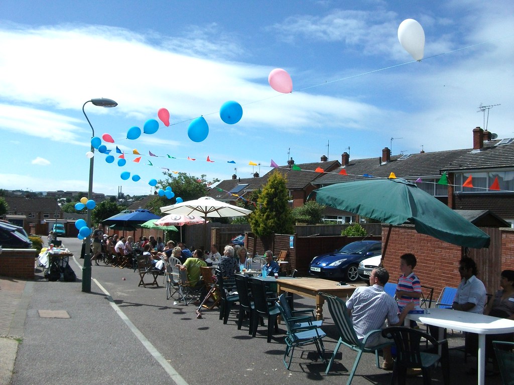 The Big Lunch 2010 - Plumtree Drive, Exeter | The Big Lunch | Flickr