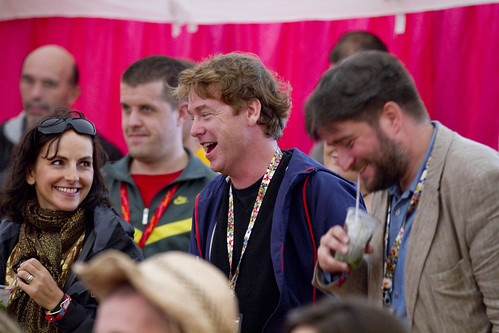 Cool kids joking down the back.