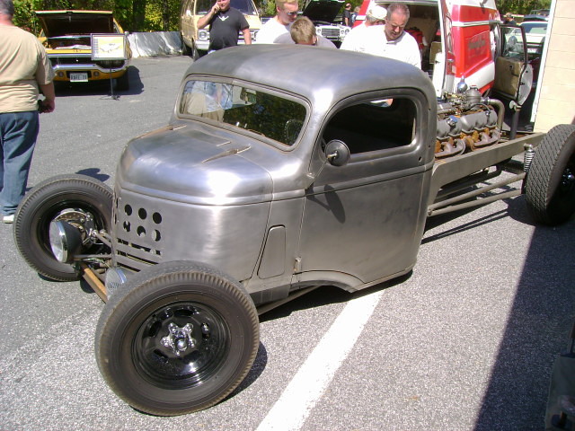 chevrolet, truck, chevy, hotrod, chopped, gmc, coe, carshow, 1946, v12, cus...
