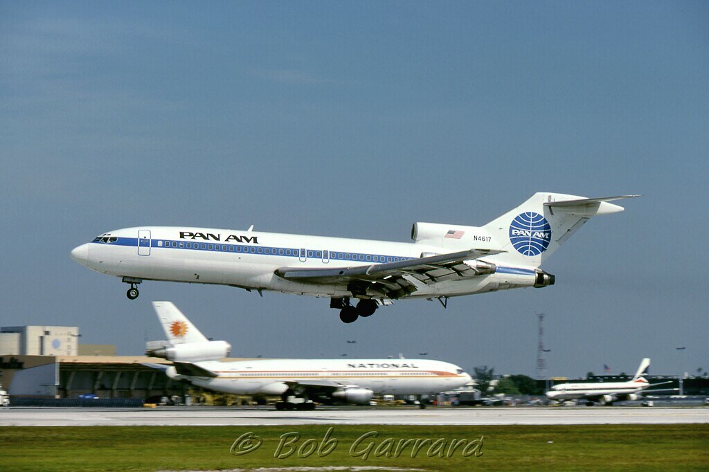 N4617 Pan Am | Boeing 727-32 An ex-National 727 shows a DC-1… | Flickr