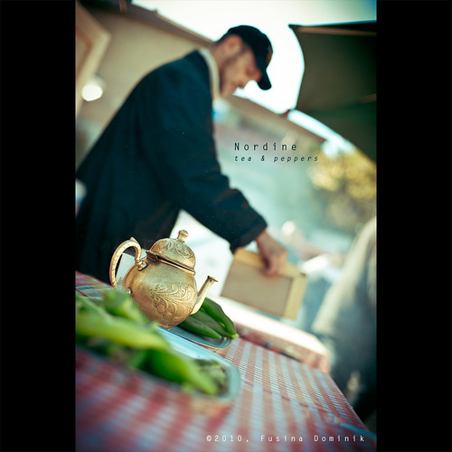 [report] Nordine - Tea and Peppers by dominikfoto