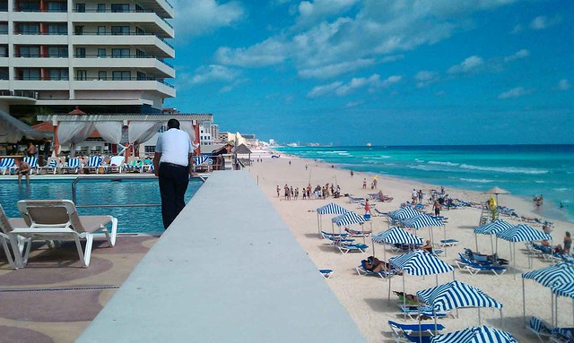 Beach at Cancun
