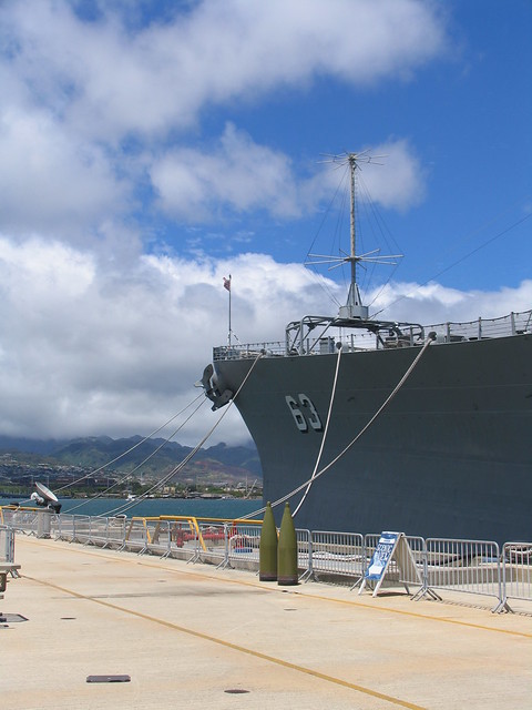 Bow of the USS Missouri