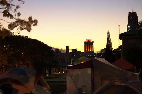 Tents at Twilight