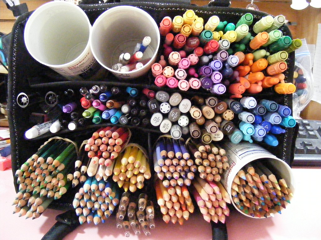 How to Organize Pens, Pencils, and Markers