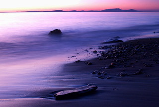 Sunrise or sunset photo of Oak Harbor